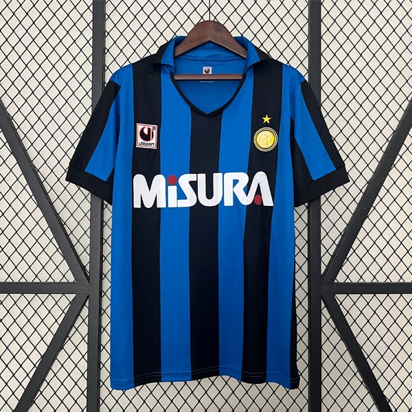 Tailandia Camiseta Inter Milan Replica Primera Ropa Retro 1990 1991